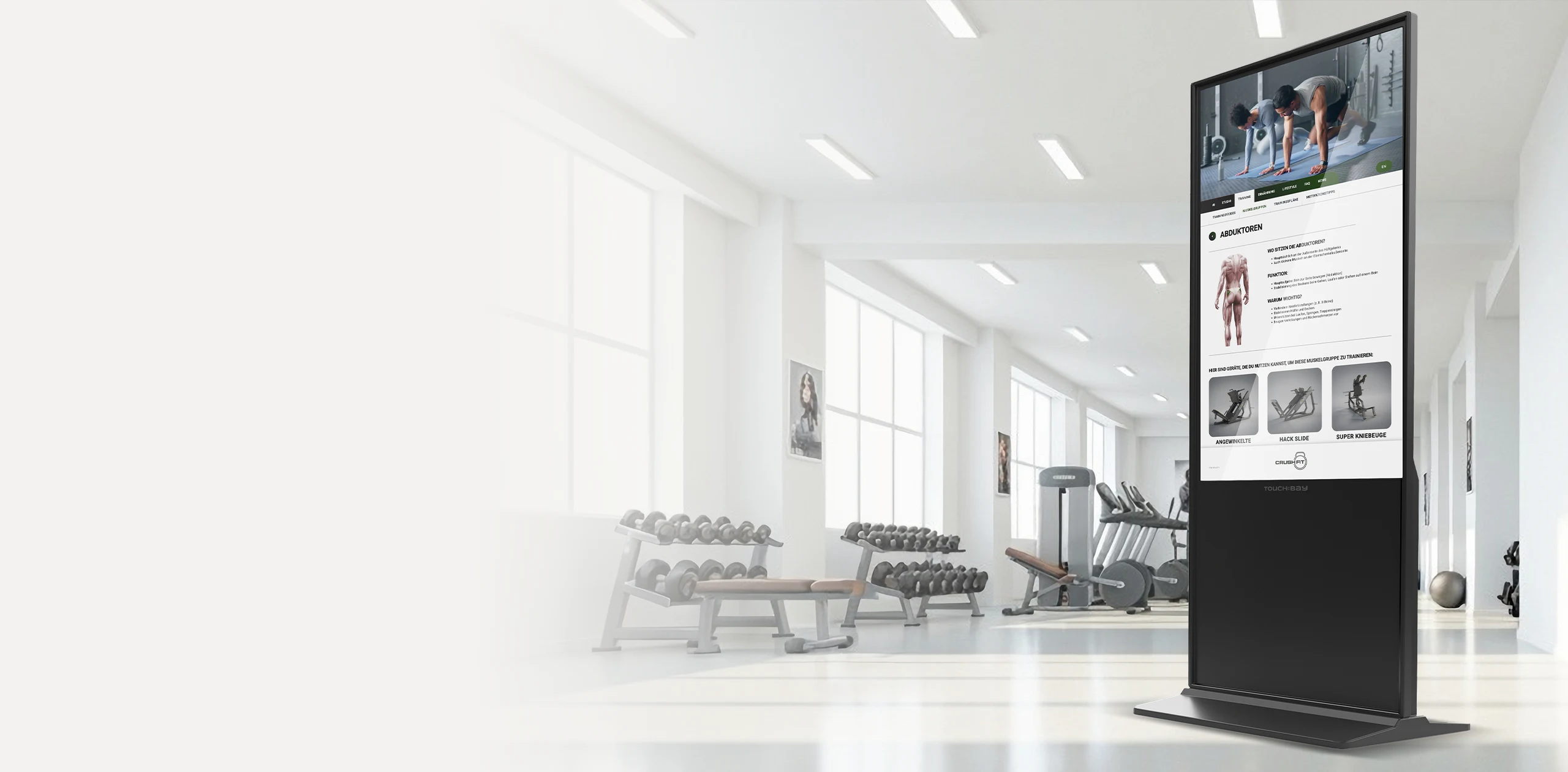 TOUCH:BAY Stele Fitness